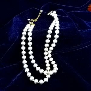 Mexican silver necklace.
